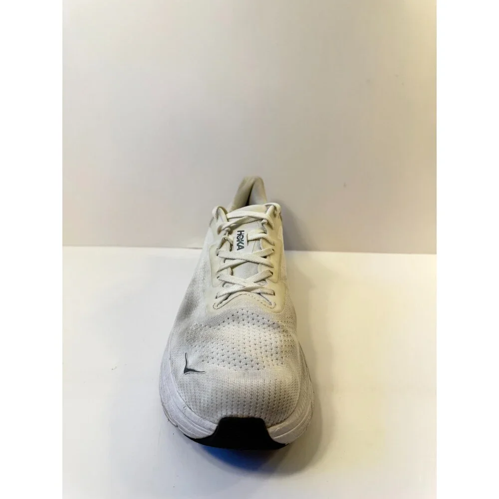 Hoka Mens Arahi 7 White Mist Running Shoes US 11